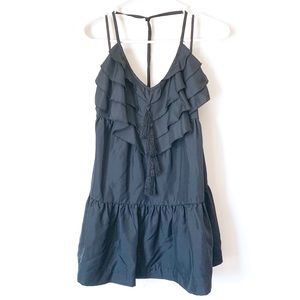 Manoush pretty silk top ruffle